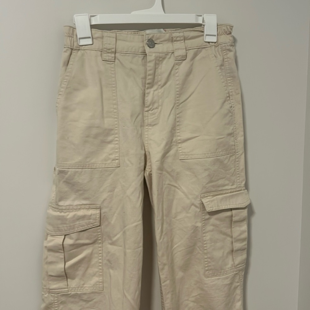 BDG Urban Outfitters Cream Cargo Pants Size 26